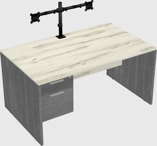 Rectangular desk