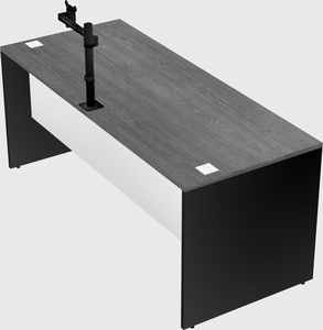 Rectangular desk
