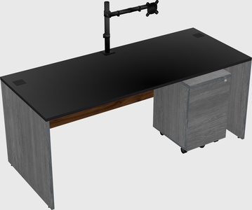 Rectangular desk