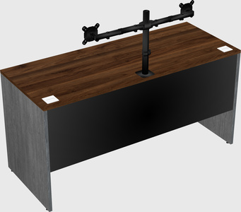 Rectangular desk