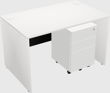 Rectangular desk