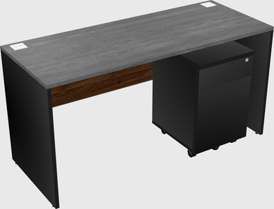 Rectangular desk