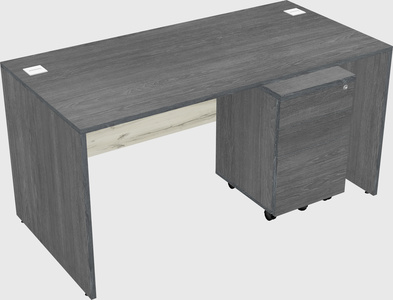 Rectangular desk