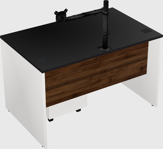 Rectangular desk