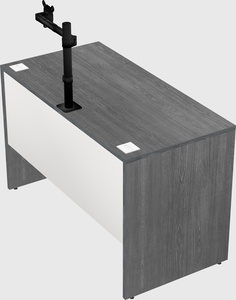 Rectangular desk
