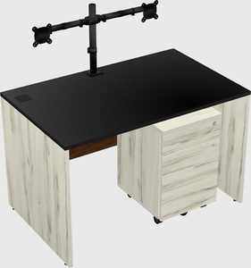 Rectangular desk