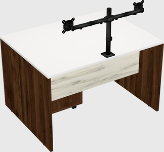 Rectangular desk