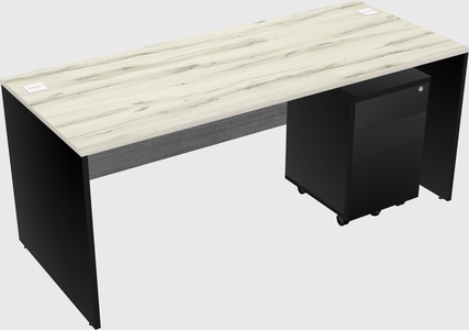 Rectangular desk