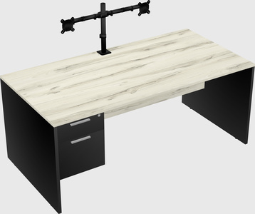 Rectangular desk