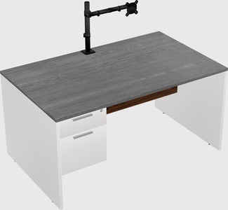 Rectangular desk
