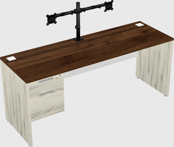 Rectangular desk