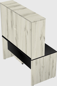 Rectangular desk