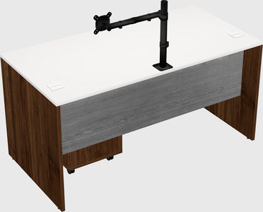 Rectangular desk