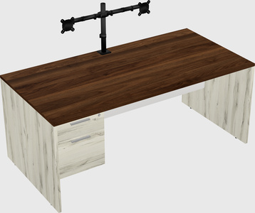 Rectangular desk
