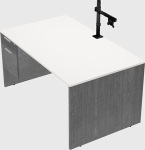 Rectangular desk