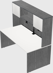 Rectangular desk