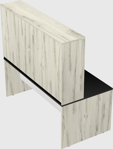 Rectangular desk