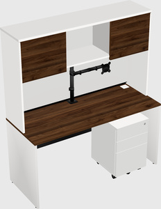 Rectangular desk