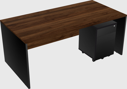 Rectangular desk