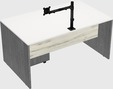 Rectangular desk