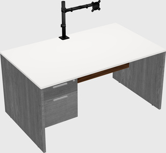 Bureau rectangulaire