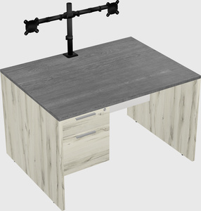 Rectangular desk