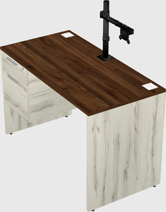 Rectangular desk