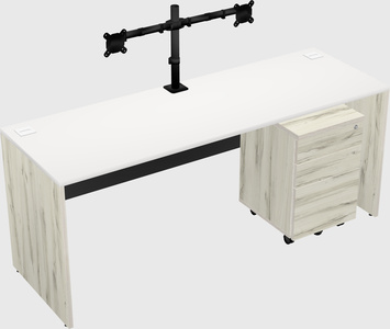 Rectangular desk