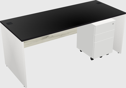 Rectangular desk