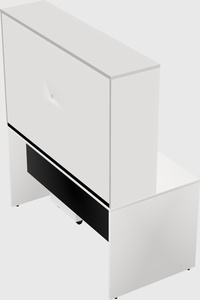 Rectangular desk