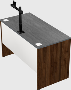 Rectangular desk