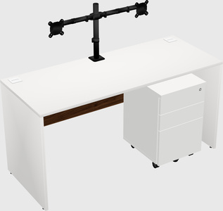 Rectangular desk