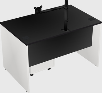 Rectangular desk