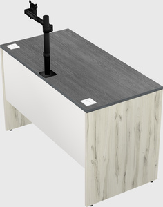 Rectangular desk