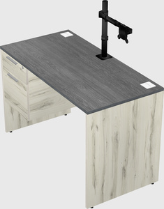 Rectangular desk