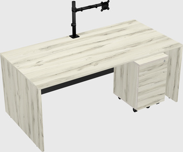 Rectangular desk