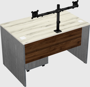 Rectangular desk