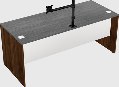 Rectangular desk