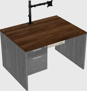 Rectangular desk