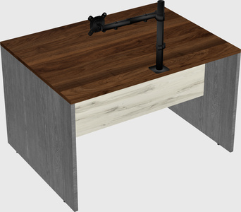 Rectangular desk