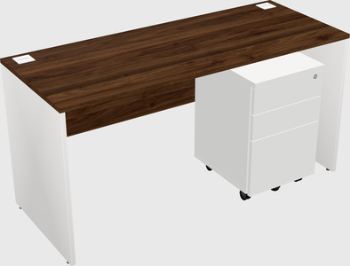 Rectangular desk