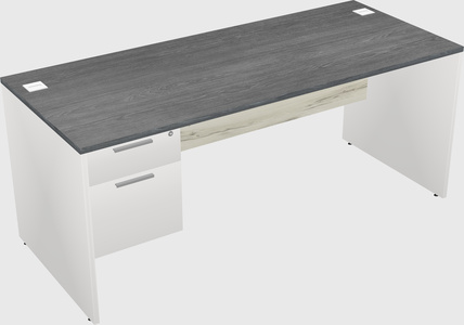 Rectangular desk