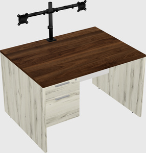 Rectangular desk