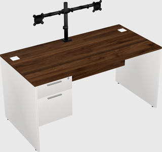 Rectangular desk