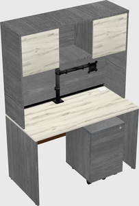 Rectangular desk