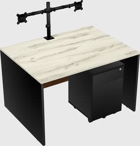 Rectangular desk