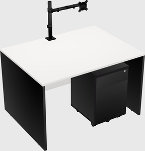 Rectangular desk