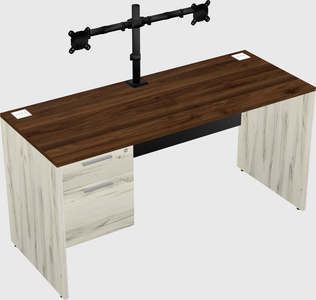 Rectangular desk