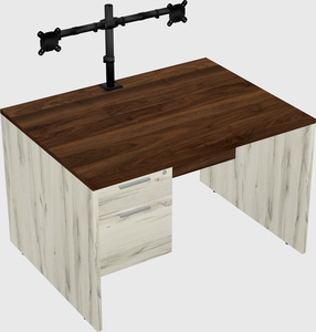 Rectangular desk