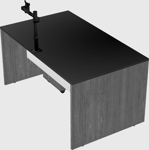 Rectangular desk